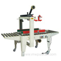 carton box packing machine work with strapping machine